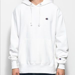 White Champion Hoodie